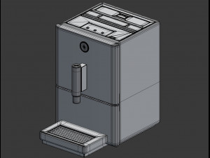 modern coffee machine Modelo 3D