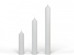 Set di bastoncini di candela 3D Modello 3D