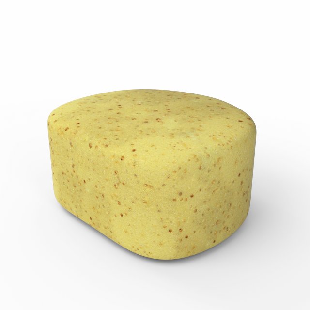 3d bath sponge 3D-Modell .c4d .max .obj .3ds .fbx .stl .blend 