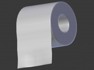 toilet paper 3D Model