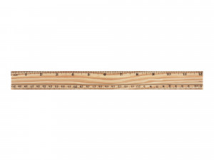 wooden ruler 3D 모델
