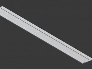 wooden ruler 3D 모델