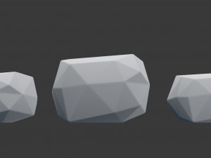 geometric seat set 3d 3D Model