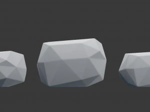geometric seat set 3d 3D Model