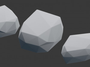 geometric seat set 3d 3D Model