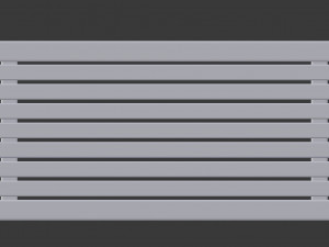 modern wooden bench 3D Model