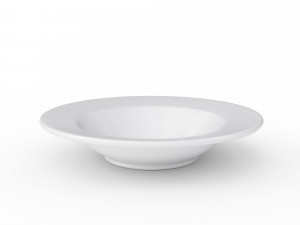 single plate - soup bowl 3D-Modell
