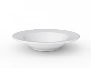 single plate - soup bowl 3D Model
