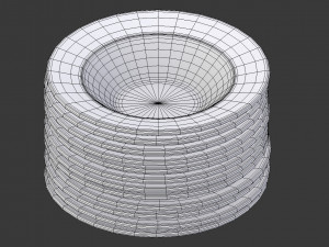 plates pack of 12 - soup bowls 3d 3D मॉडल