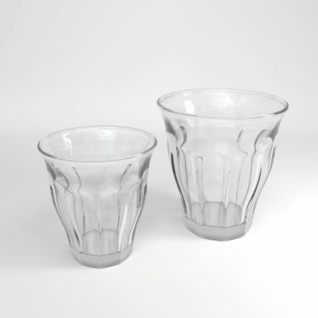 retro coffee cups Model 3D .c4d .max .obj .3ds .fbx .stl .blend 