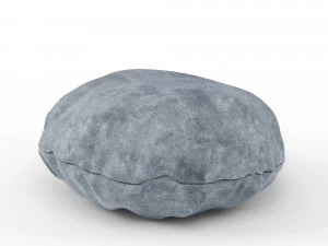 3d round bean bag 3D Model