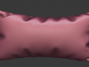 3d rectangular pillow 3D 모델
