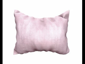 almofada retangular de veludo 3d Modelo 3D