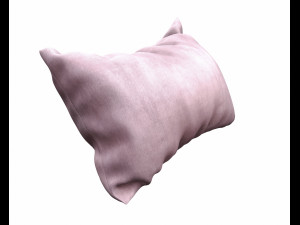 velvet rectangular pillow 3d 3D मॉडल