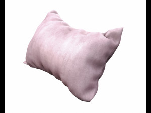 velvet rectangular pillow 3d 3D मॉडल
