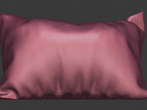 velvet rectangular pillow 3d 3D मॉडल