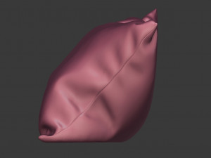 3d floral pillow model Modelo 3D