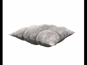 3d square pillow model 3D Model
