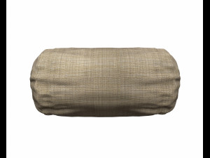 plain roll pillow 3D Model