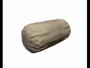 plain roll pillow Modelo 3D