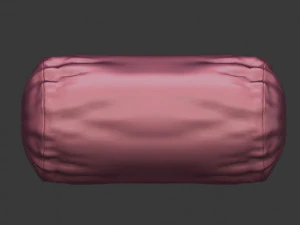 plain roll pillow 3D Model