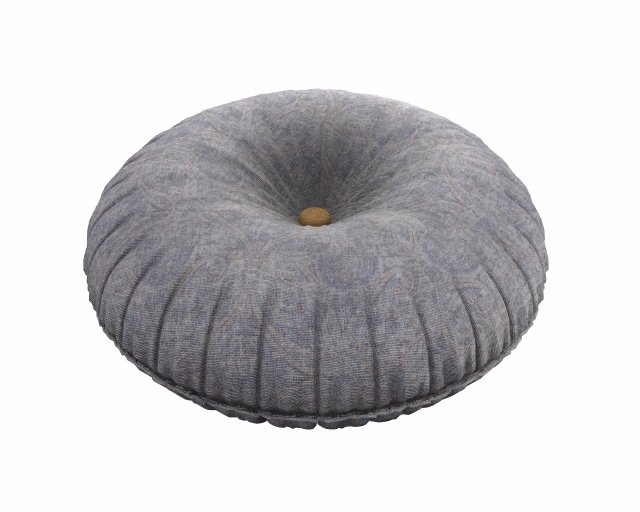 buttoned round pillow model Modèle 3D .c4d .max .obj .3ds .fbx .stl .blend 
