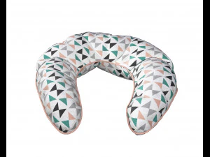 travesseiro de pesco&ccedil;o - padr&atilde;o de tri&acirc;ngulos Modelo 3D