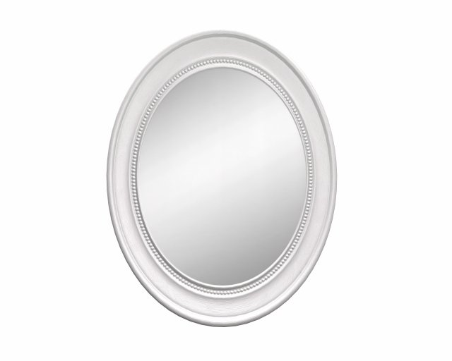 oval wooden wall mirror model 3D Model .c4d .max .obj .3ds .fbx .stl .blend 