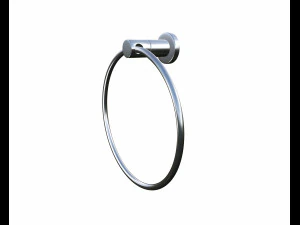 round towel holder 3D Model