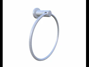 round towel holder 3D Model