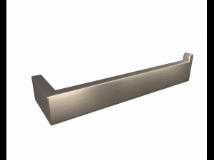 brass towel holder - handle model Model 3D