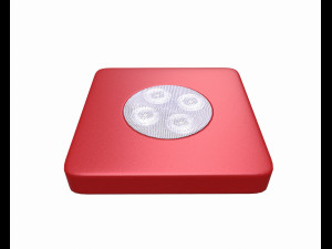 3d red spot lamp 3D मॉडल