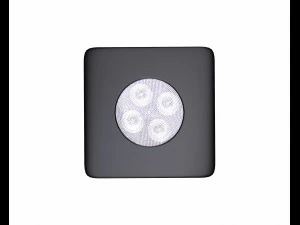 3D модель Черная точечная лампа 3D Модель