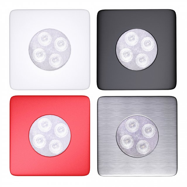 spot lamp collection Modèle 3D .c4d .max .obj .3ds .fbx .stl .blend 