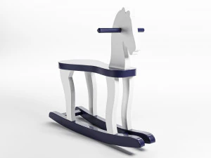 wood horse 3D Model