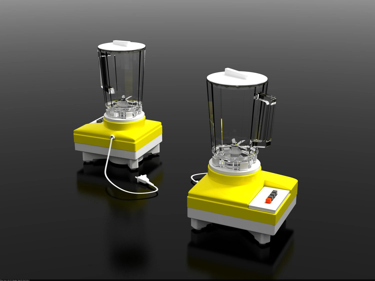 retro blender 3D Model .c4d .max .obj .3ds .fbx .stl .blend 