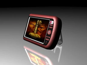 dvd portatil 3D Model