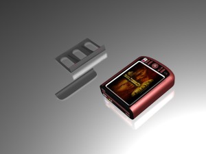 dvd portatil 3D 모델