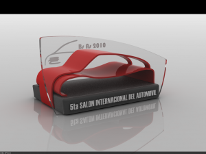 prize automovil car salon 3D Модель