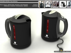 electric kettle unique design 3D Модель