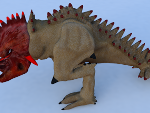 monstrous desert shrieker Modelo 3D