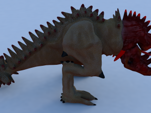 monstrous desert shrieker Modelo 3D