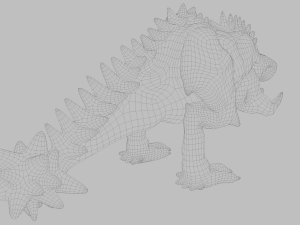 monstrous desert shrieker Modelo 3D