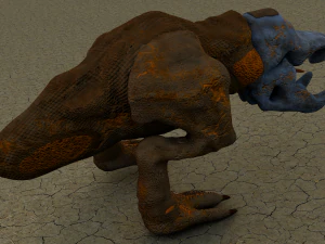 shrieker from tremors 3D Model