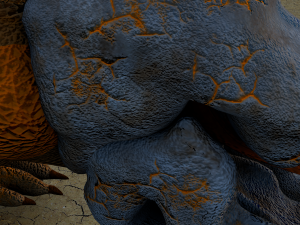 shrieker from tremors Modello 3D