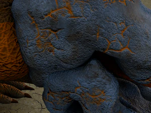 shrieker from tremors 3D Model