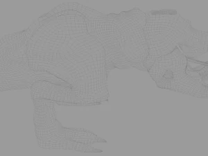 shrieker from tremors 3D Model