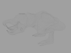 shrieker from tremors 3D Model
