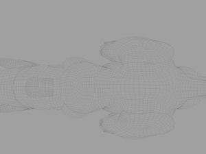 shrieker from tremors Modello 3D