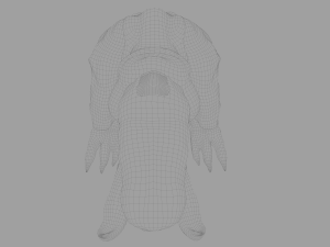 shrieker from tremors Modello 3D